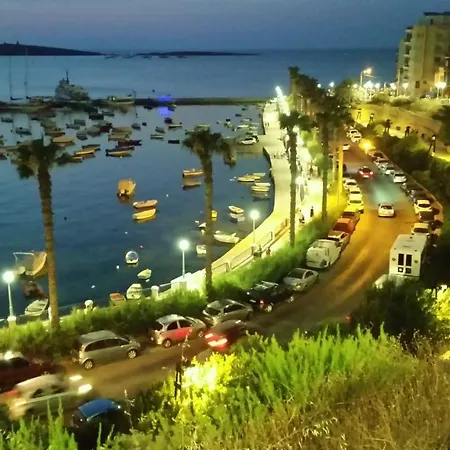 Side Sea View E, Steps Away To Bugibba Jetty, For The Blue Lagoon Boats And Other Islands Appartement *